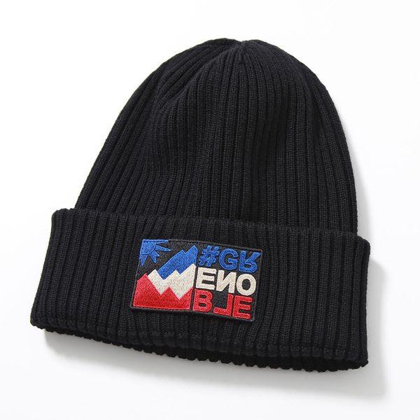 新品 MONCLER モンクレール　グルノーブル　ニット　キャップ　ビーニー帽 楽天市場】モンクレール グルノーブル ニットキャップ ビーニー