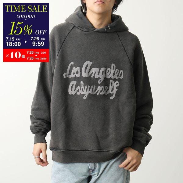 ASKYURSELF アスクユアセルフ パーカー OFF FIELD REPAIRED HOODIE