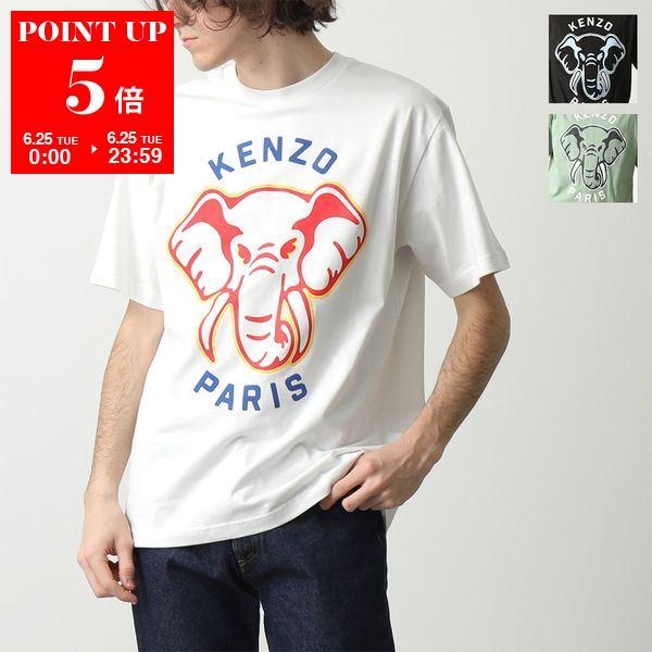 KENZO ケンゾー 半袖 Tシャツ ELEPHANT CLASSIC T-SHIRT PFE55TS1894SG メンズ エレファント ロゴ  コットン クルーネック カラー3色