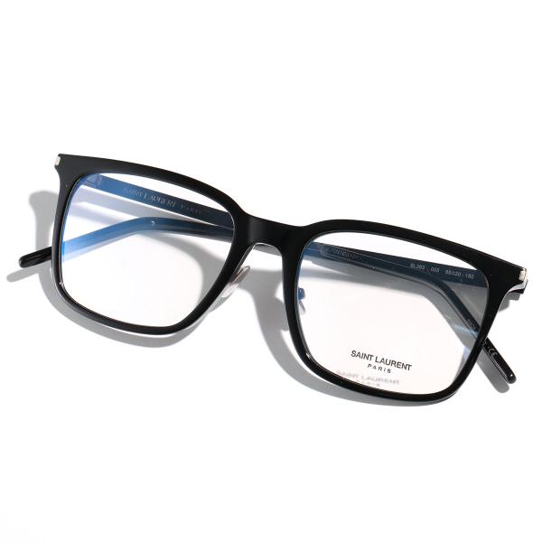 SAINT LAURENT サンローラン メガネ SL 263 メンズ スクエア型 めがね