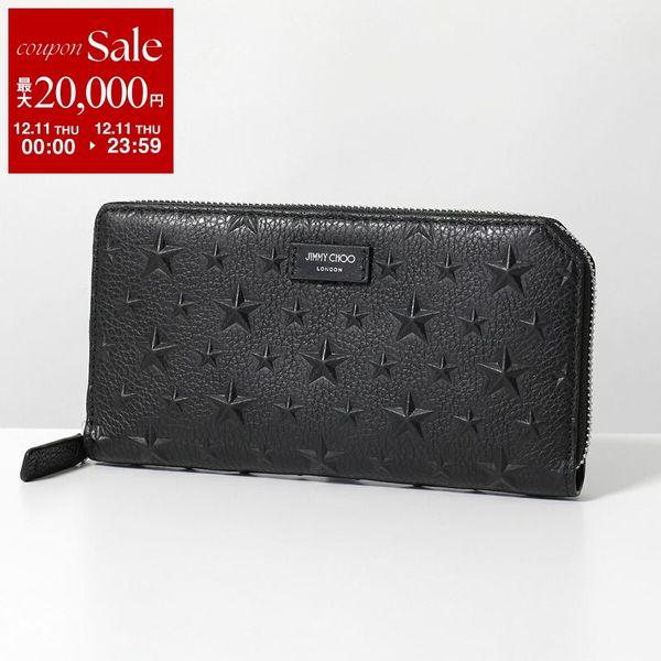 JIMMY CHOO Jimmy Choo ジミーチュウ ラウンドファスナー 長財布