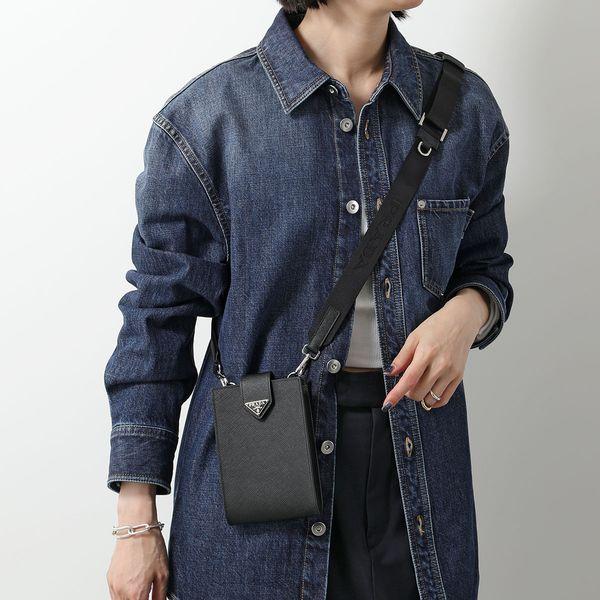 PRADA プラダ フォンケース 2ZH179 053 レディース レザー