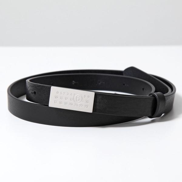 MM6 Maison Margiela ナンバリングバックルナローベルト Maison Margiela（メゾンマルジェラ） エムエム 6 MM6 Maison Margiela