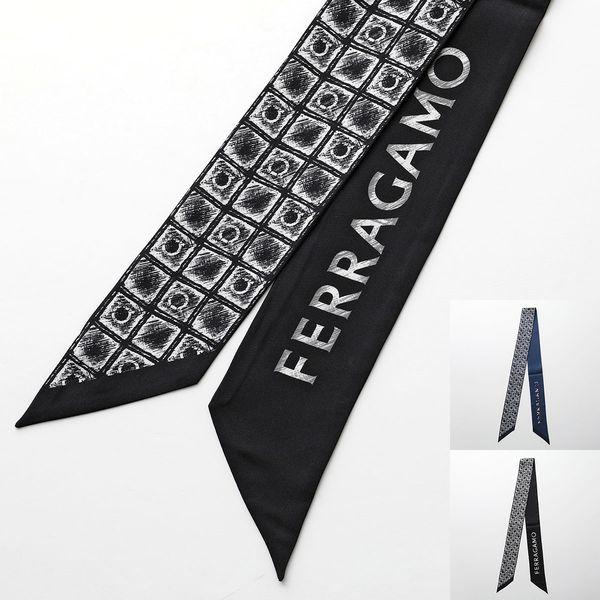 FERRAGAMO（フェラガモ） スカーフ 32 0845 レディース ツイリー