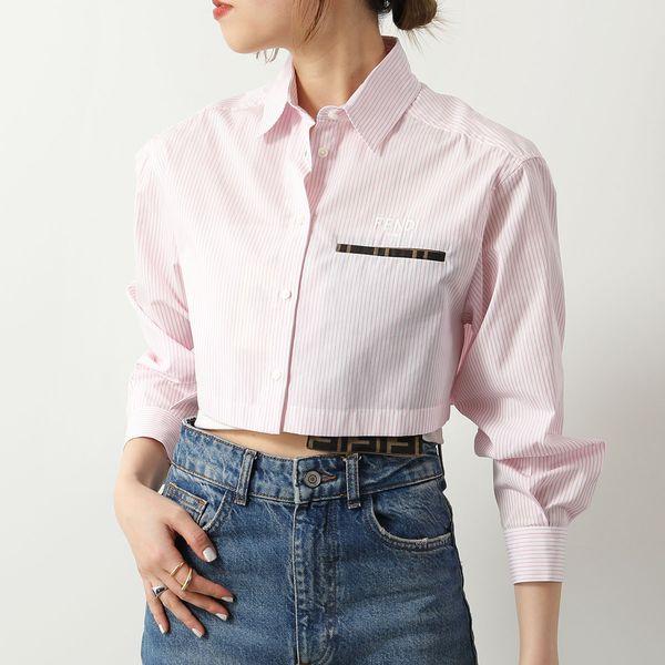 FENDI KIDS フェンディ キッズ シャツ JFC107 AQSI レディース  