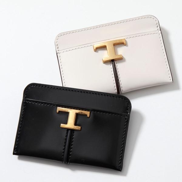 TODS トッズ カードケース T TIMELESS Tタイムレス XAWTSKF1100KET メンズ レザー ミニ財布 パスケース カードホルダー カラー2色