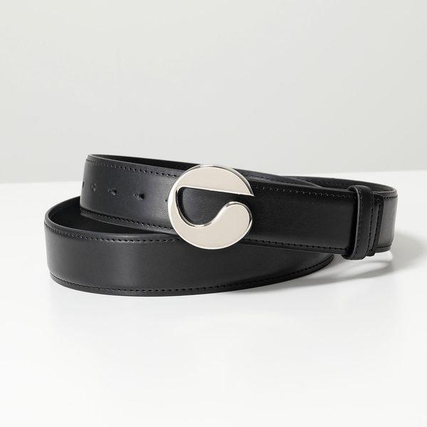 ベルト Belt - Coperni - Leather - Black Coperni コペルニ ベルト LOGO LEATHER BELT COPBE01405C