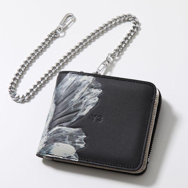 Y-3 ワイスリー 二つ折り財布 FLR WALLET フローラル ウォレット