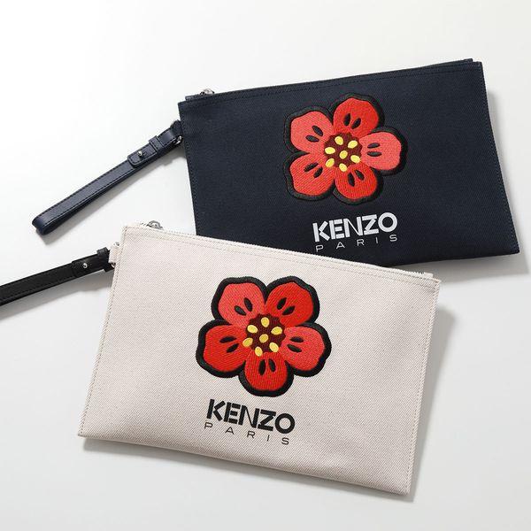 KENZO（ケンゾー） クラッチバッグ BOKE FLOWER ラージ パース
