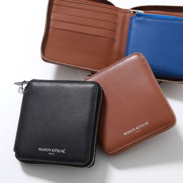 MAISON KITSUNE メゾンキツネ 二つ折り財布 LM05346LC0038 レディース  