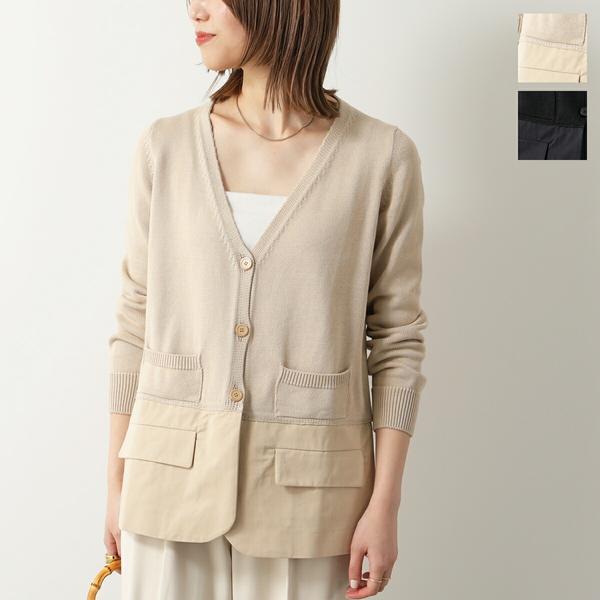SEMICOUTURE ロングニットガーディガン/サイズM Semicouture セミクチュール カーディガン MELY Y4SB14 レディース