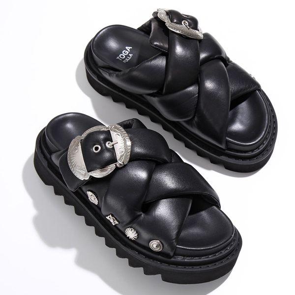 TOGA PULLA トーガ プルラ サンダル AJ1317 レディース レザー TOGA PULLA トーガ プルラ サンダル AJ1317 レディース レザー
