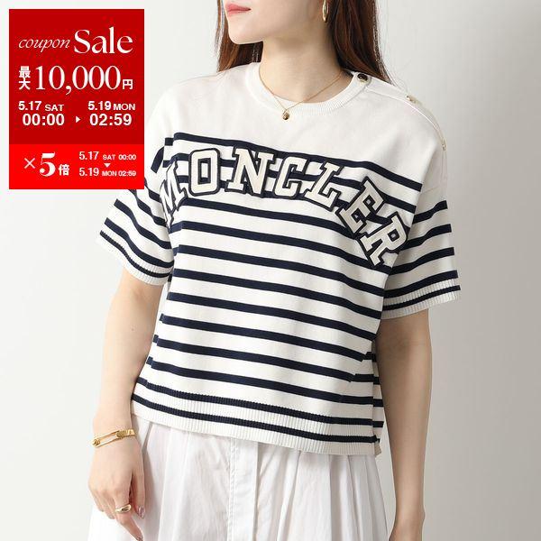 MONCLER モンクレール 半袖 ニット GIROCOLLO TRICOT 9C00006 MONCLER モンクレール 半袖 ニット GIROCOLLO TRICOT 9C00006