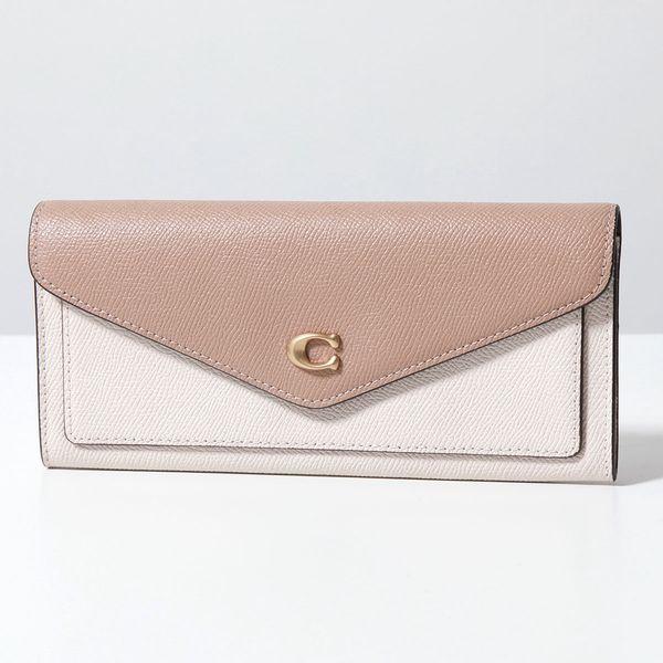 COACH（コーチ） 二つ折り長財布 C2622 レディース レザー B4/CHALK