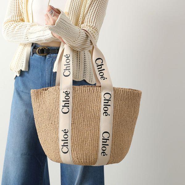 Chloe クロエ かごバッグ WOODY ウッディ CHC22SS380G55 Chloe クロエ かごバッグ WOODY ウッディ CHC22SS380G55