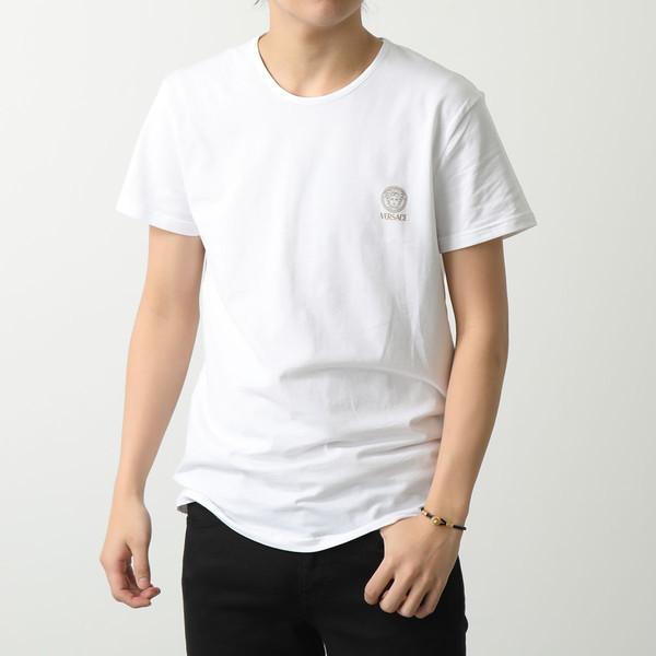 VERSACE ヴェルサーチ 半袖 Tシャツ AUU01005 1A10011 メンズ アンダー 