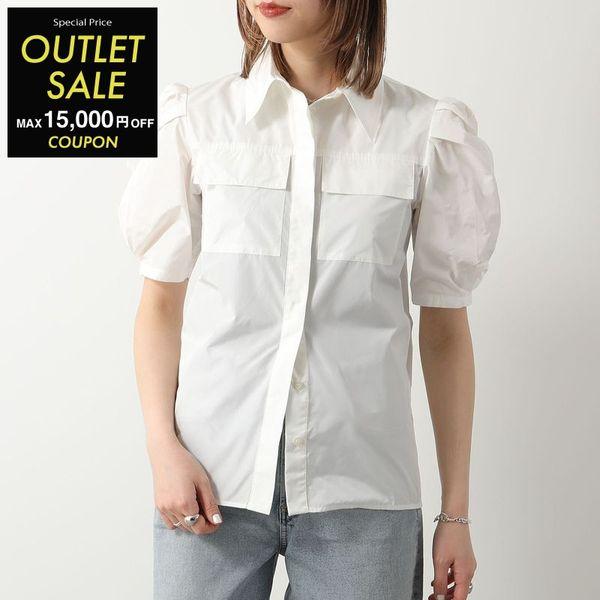 MSGM エムエスジーエム ブラウス M 白 【古着】【中古】【送料無料】 MSGM - MSGM エムエスジーエム ブラウス M 白 【古着】【中古】【送料