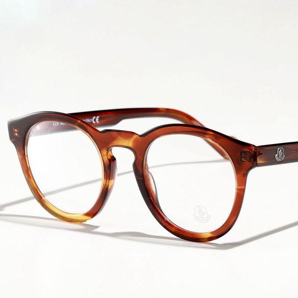 MONCLER モンクレール メガネ ML5037 レディース ボストン ダテメガネ  