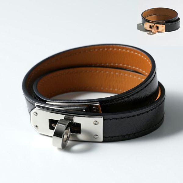 HERMES エルメス ブレスレット MINI KELLY DOUBLE TOUR ミニケリードゥブ...