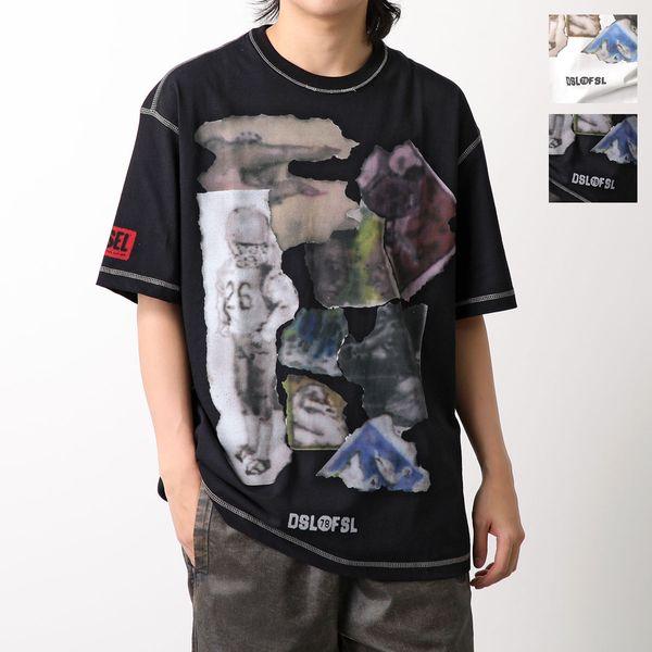 関税送料込【DIESEL】ディーゼル Tシャツ DIESEL ディーゼル Tシャツ 半袖 メンズ T JUST E43 XLサイズ