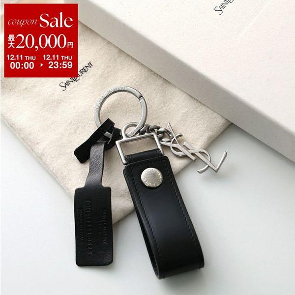 SAINT LAURENT サンローラン キーリング 518323 0SX0E レディース