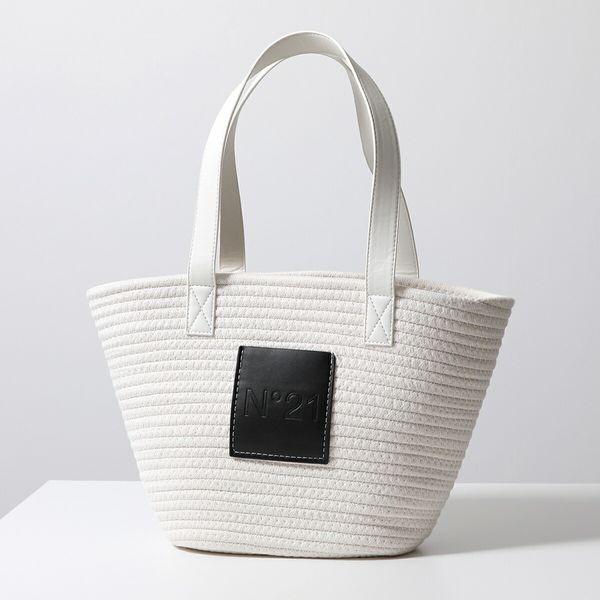MERN°21 ヌメロベントゥーノホワイト トートバッグ新品商品 N°21 ヌメロベントゥーノホワイト トートバッグ