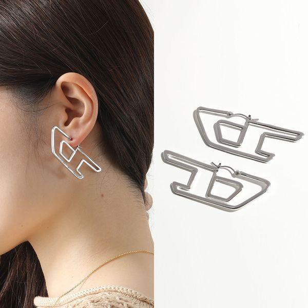 DIESEL ディーゼル ピアス DX1363040 レディース オーバルD DIESEL ディーゼル ピアス DX1363040 レディース オーバルD