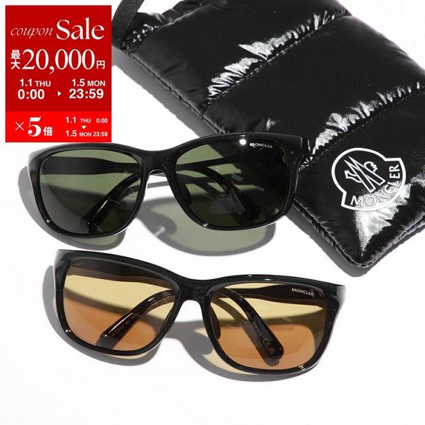 MONCLER ブラックサングラス　ブラックレンズ 2025年最新】MONCLER レンズカラー：ブラック サングラスの人気