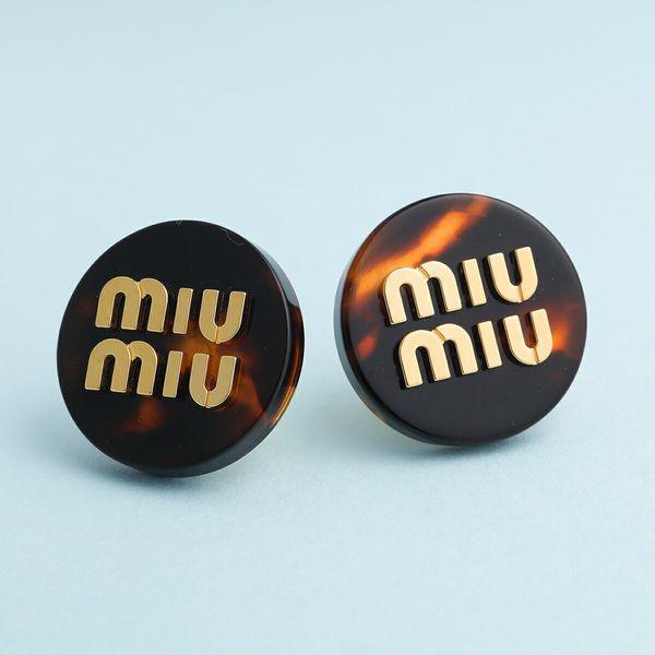 miu miu（ミュウミュウ） イヤリング 5IO104 2CPX レディース