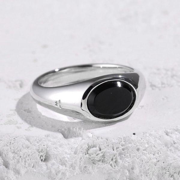 TOM WOOD（トムウッド） リング レディース Joe Ring Polished Onyx