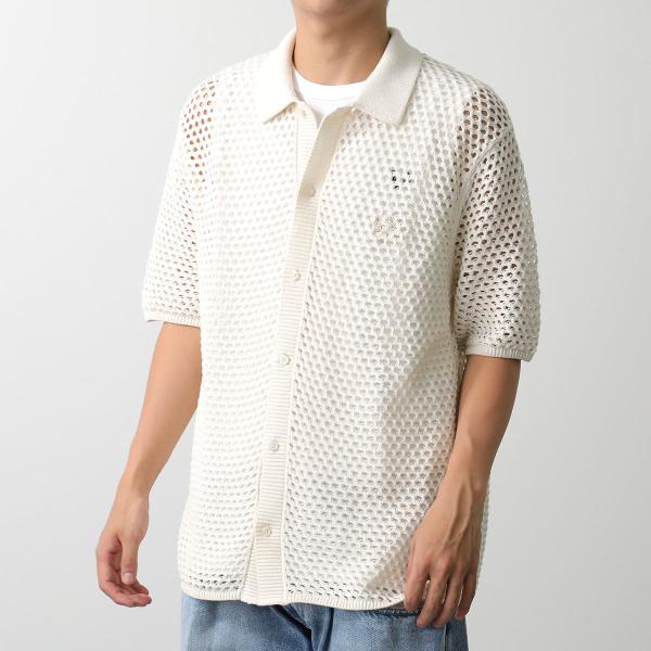 FRED PERRY（フレッドペリー） ニットポロシャツ LACE BUTTON THROUGH