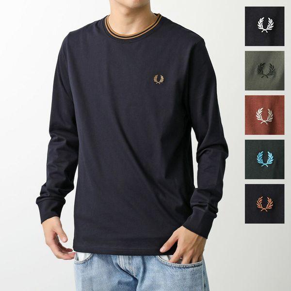 FRED PERRY フレッドペリー Tシャツ Twin Tipped Long Sleeve T FRED PERRY フレッドペリー Tシャツ Twin Tipped Long Sleeve T