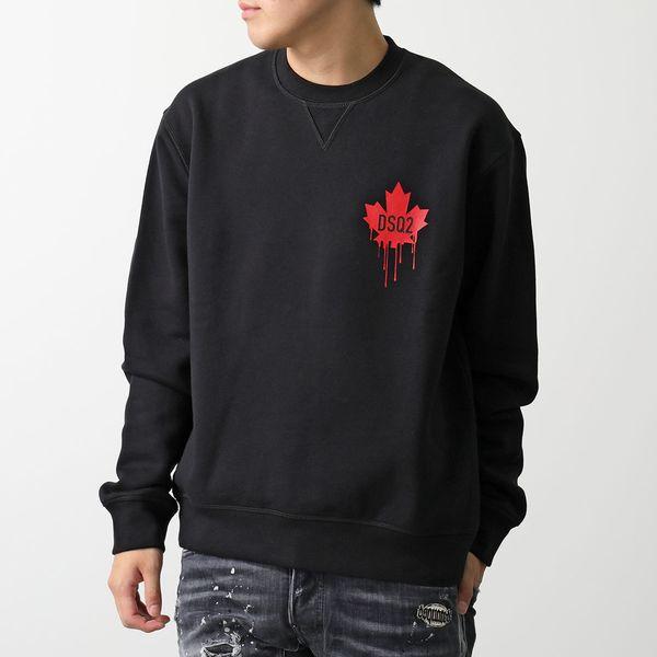 新品DSQUARED2 メンズ HOODトレーナー 品番S74GU0546 DSQUARED2 メンズ HOODトレーナー 品番S74GU0546