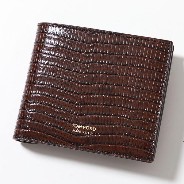 【箱付き】グッチ トムフォード期 二つ折り コンパクト レザー スモール TOM FORD（トムフォード） 二つ折り財布 Y0278 LCL381G メンズ ミニ