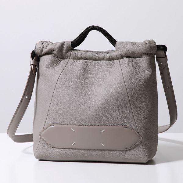 Maison Margiela メゾンマルジェラ 5AC グレインレザー グレー Maison Margiela(メゾン マルジェラ) “METALLIC GRAY” -7 TYPES of