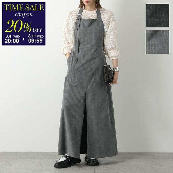 PROVOKE プロヴォーク ワンピース pinstripe apron dress PV-070042