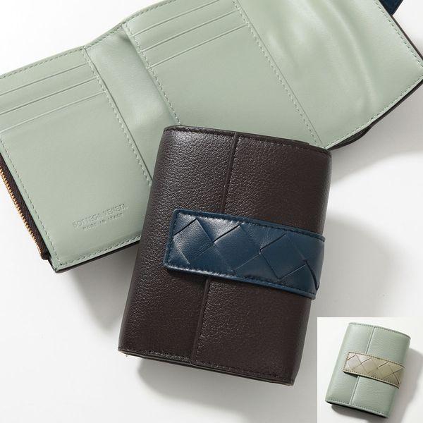 BOTTEGA VENETA ボッテガヴェネタ 三つ折り財布 タグ 796868 BOTTEGA VENETA ボッテガヴェネタ 三つ折り財布 タグ 796868