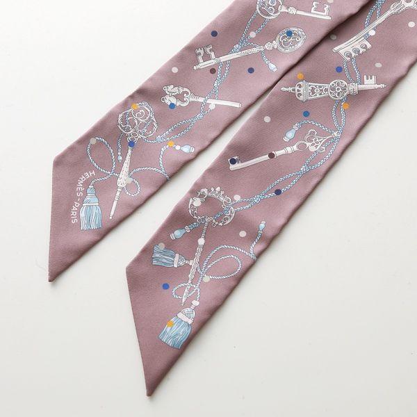 HERMES／エルメス　ツイリー　人気柄 HERMES エルメス ツイリー スカーフ TWILLY 063871S レディース