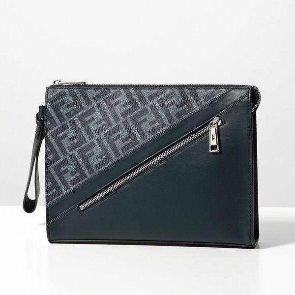 FENDI フェンディ クラッチバッグ DIAGONAL 7VA491 ASIC メンズ FENDI フェンディ クラッチバッグ DIAGONAL 7VA491 ASIC メンズ