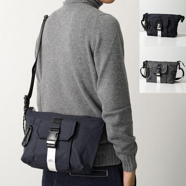 ショルダーバッグ A.P.C. FW25 BESACE TREK (H61734PAAGR LZZ) A.P.C. アーペーセー バッグ ショルダーバッグ TREK SATCHEL