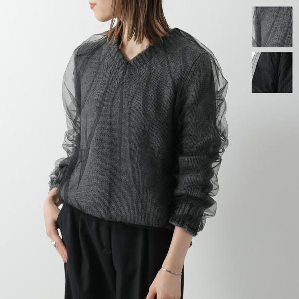 MEIMEIJ メイメイジェイ セーター M4IZ76 レディース チュール シアー