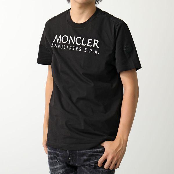 モンクレール　MONCLER モンクレ　Tシャツ　黒　ブラック　トップス　半袖 モンクレール(MONCLER)モンクレール Tシャツ 半袖Tシャツ 衣料品