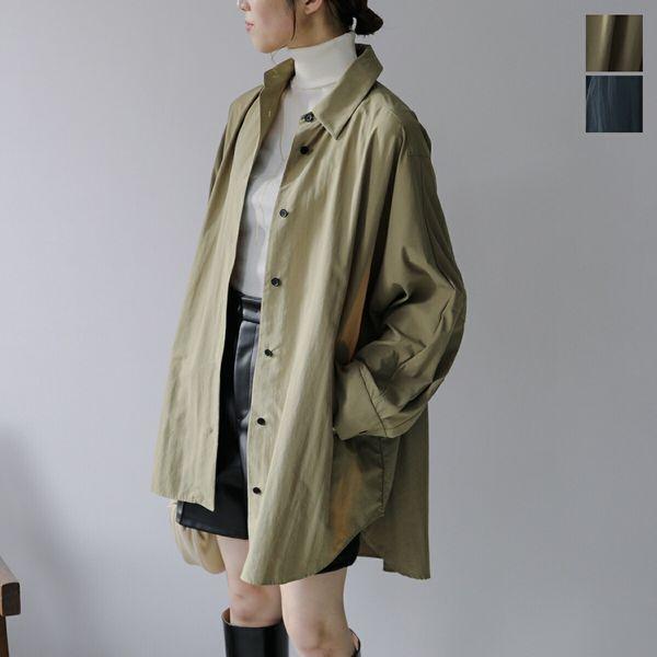 パシオーネ　カフネ　ドルマンスリーブコート cafune／カフネ】スタンドカラードルマンコート（ネイビー） | La Himawari