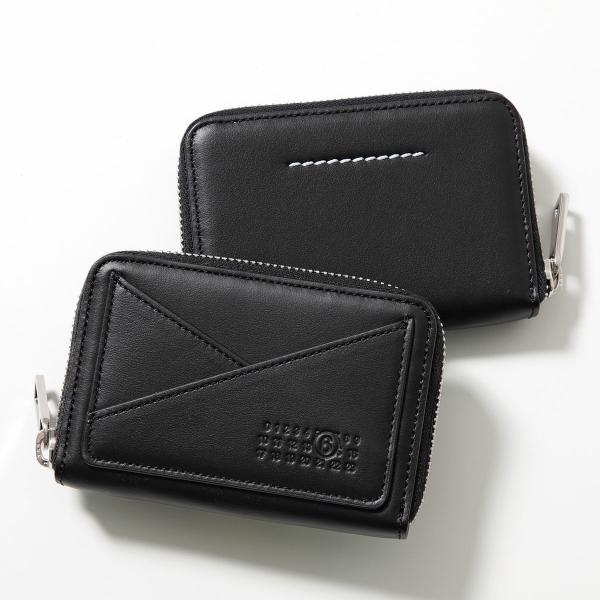 MM6 / ケース/レザー/BLK/メンズ/SA6UI0016 MM6 エムエムシックス メゾンマルジェラ コインケース Japanese 6