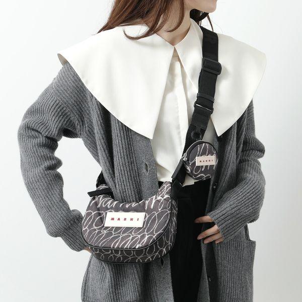 MARNI マルニ ショルダーバッグ SBMQ0098U4 P7951 メンズ サテン MARNI マルニ ショルダーバッグ SBMQ0098U4 P7951 メンズ サテン