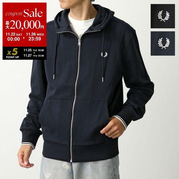 FRED PERRY（フレッドペリー） パーカー HOODED ZIP THROUGH
