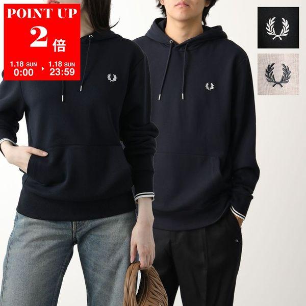 FRED PERRY（フレッドペリー） パーカー TIPPED HOODED SWEATSHIRT