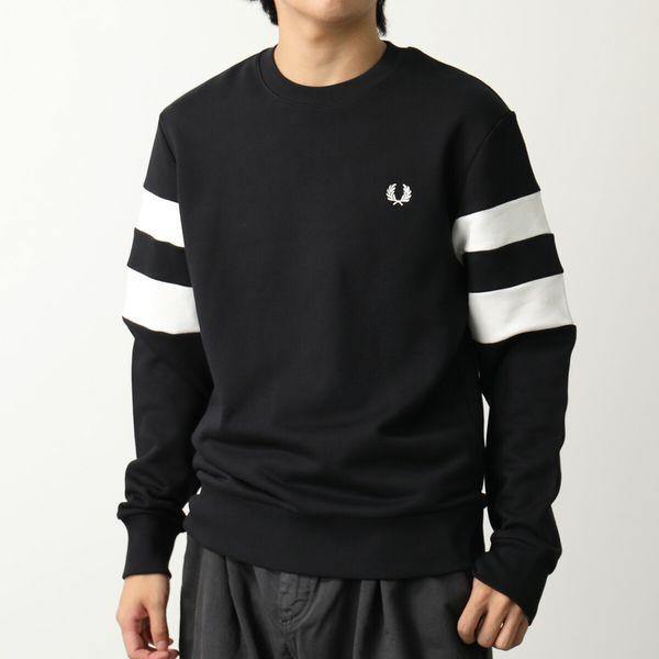 FRED PERRY（フレッドペリー） トレーナー TIPPED SLEEVE SWEATSHIRT 