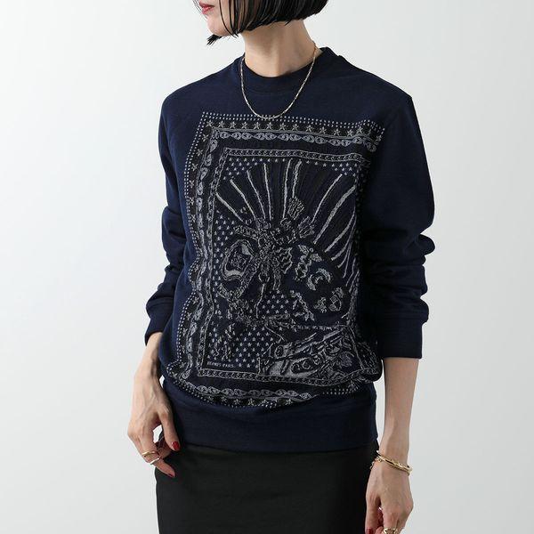 HERMES エルメス ニットトレーナー Cheval Punk Bandana HERMES エルメス ニットトレーナー Cheval Punk Bandana