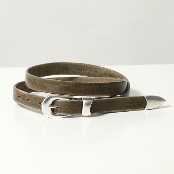 OUR LEGACY BELT L90 ナローベルト 小物 OUR LEGACY BELT Leather Black L90 Our Legacy - Belt 2
